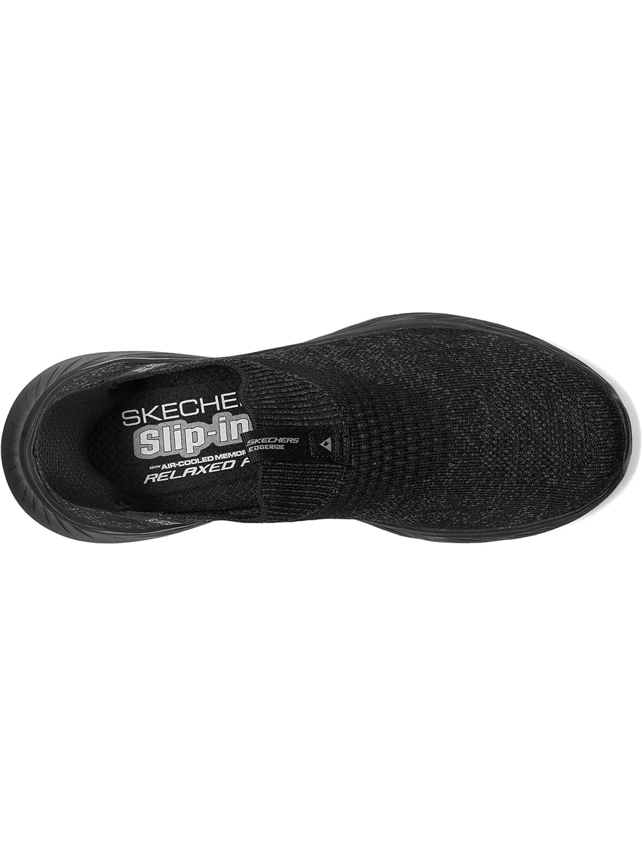 Кроссовки SKECHERS Edgeride Commissioner Hands Free Slip-in — изображение 2 из 7, черный