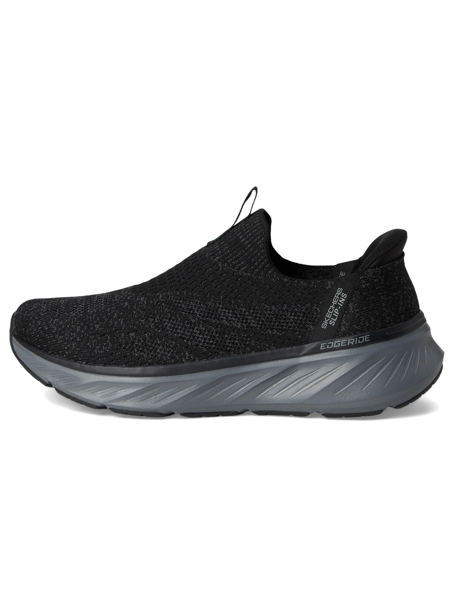 Туфли SKECHERS Edgeride Commissioner Hands Free Slip-in — изображение 4 из 7, черный/темно-серый