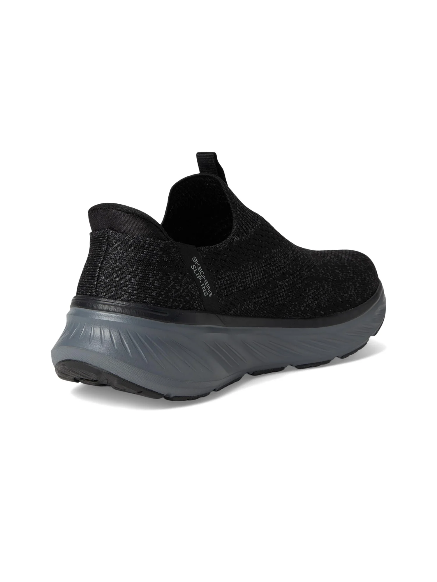 Туфли SKECHERS Edgeride Commissioner Hands Free Slip-in — изображение 5 из 7, черный/темно-серый