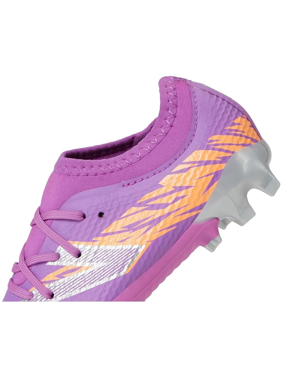 Кроссовки New Balance Kids Furon Team FG V8 — изображение 6 из 7, серебристый металлик