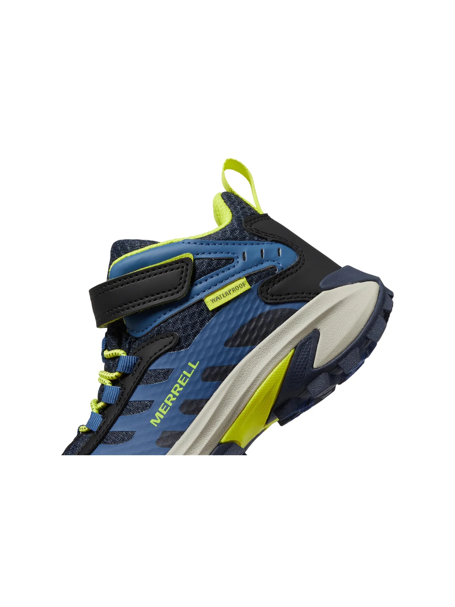 Туфли Merrell Kids Moab Speed 2 Mid A/C Waterproof — изображение 5 из 6, темно-синий