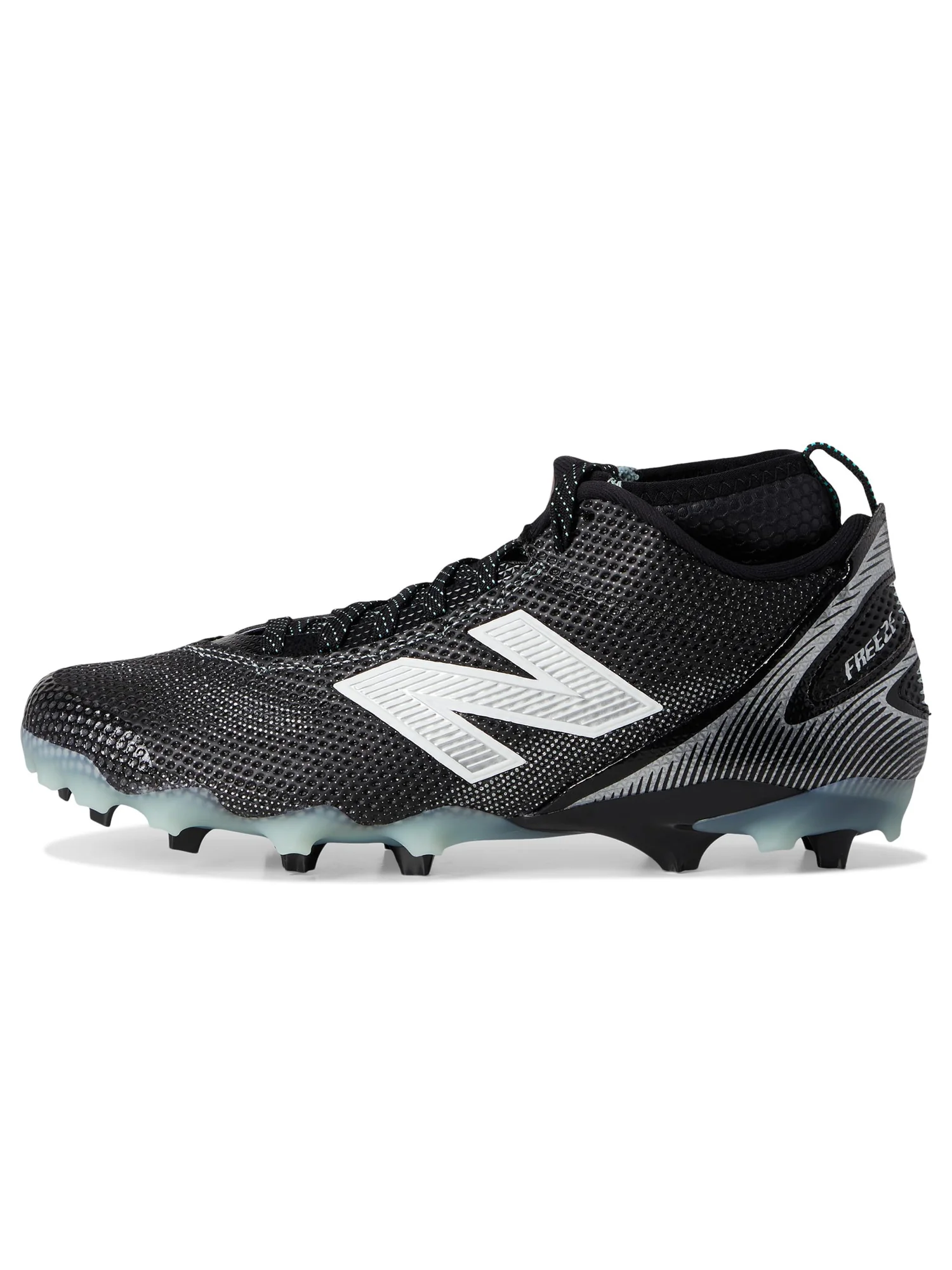 Туфли New Balance FreezeLX V5 Lacrosse Cleatss — изображение 4 из 7, черный/белый