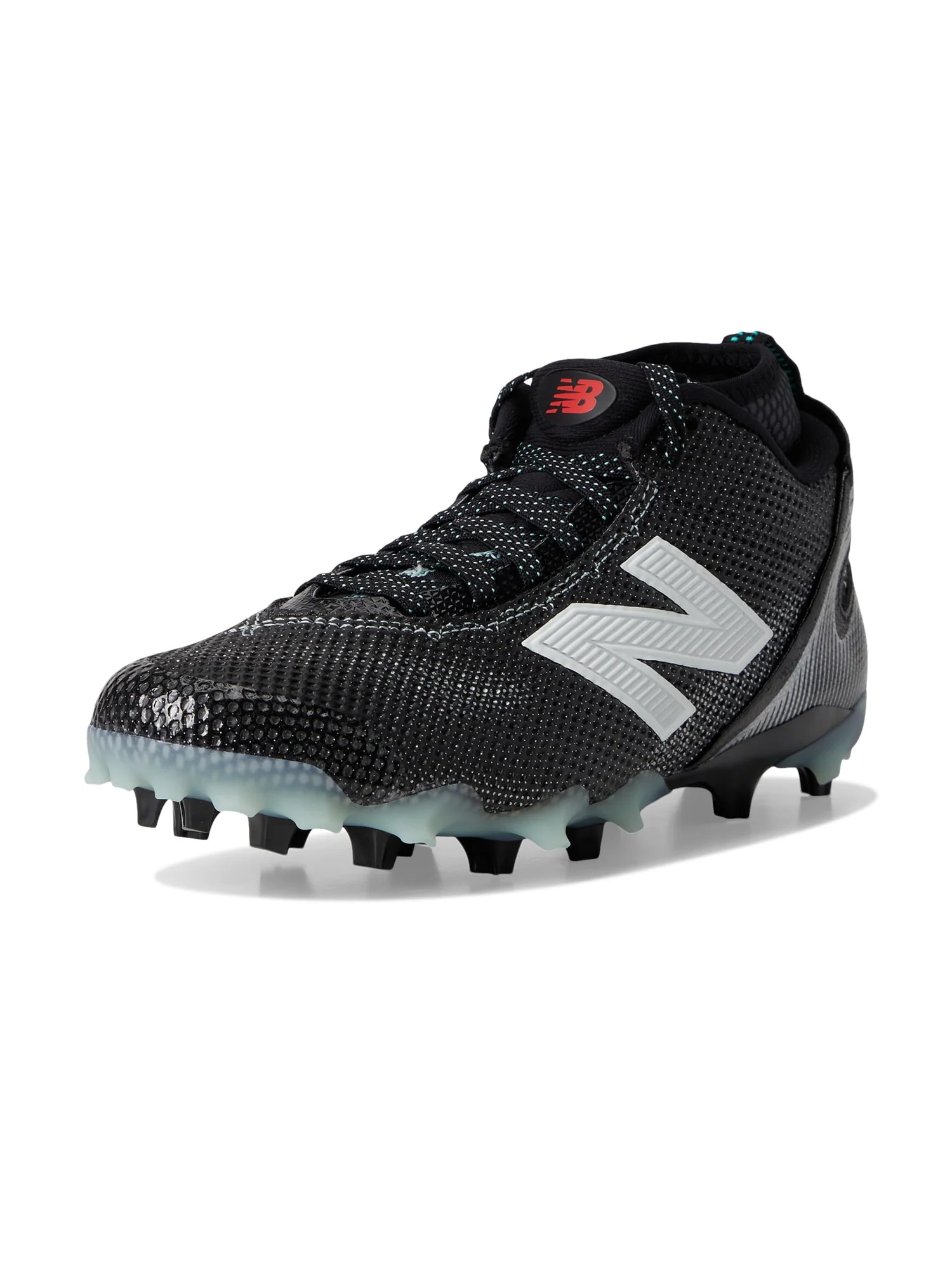 Туфли New Balance FreezeLX V5 Lacrosse Cleatss — изображение 7 из 7, черный/белый