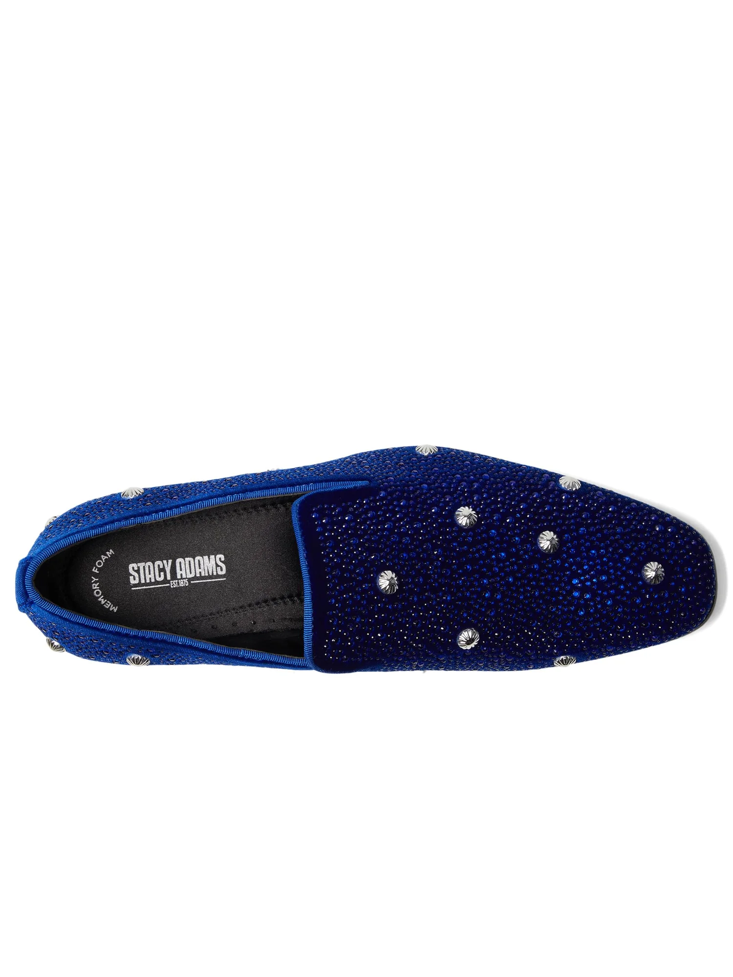 Туфли Stacy Adams Spangle Rhinestone Slip-On — изображение 2 из 7, королевский