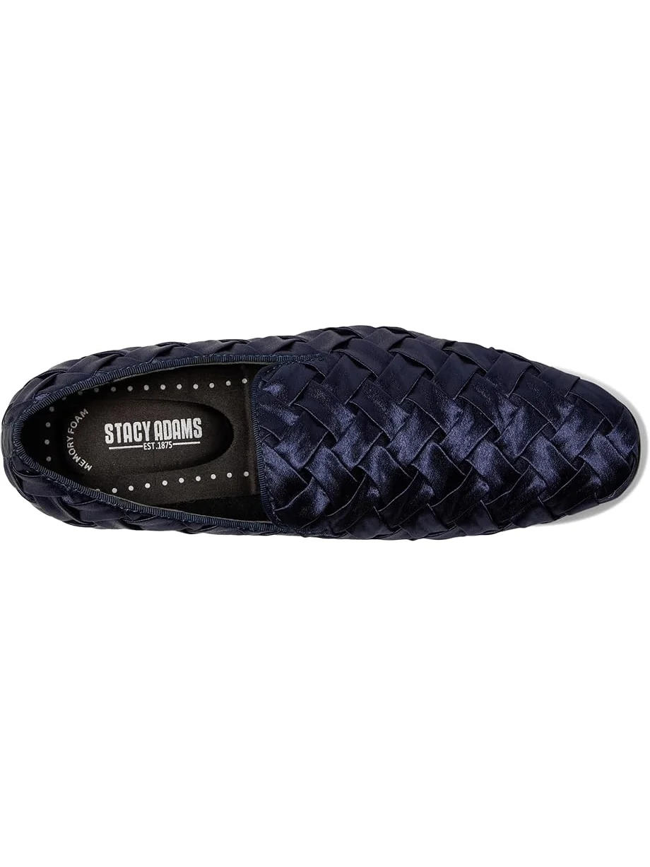 Мужские лоферы Stacy Adams Savoir Satin Slip-On — изображение 2 из 6, темно-синий