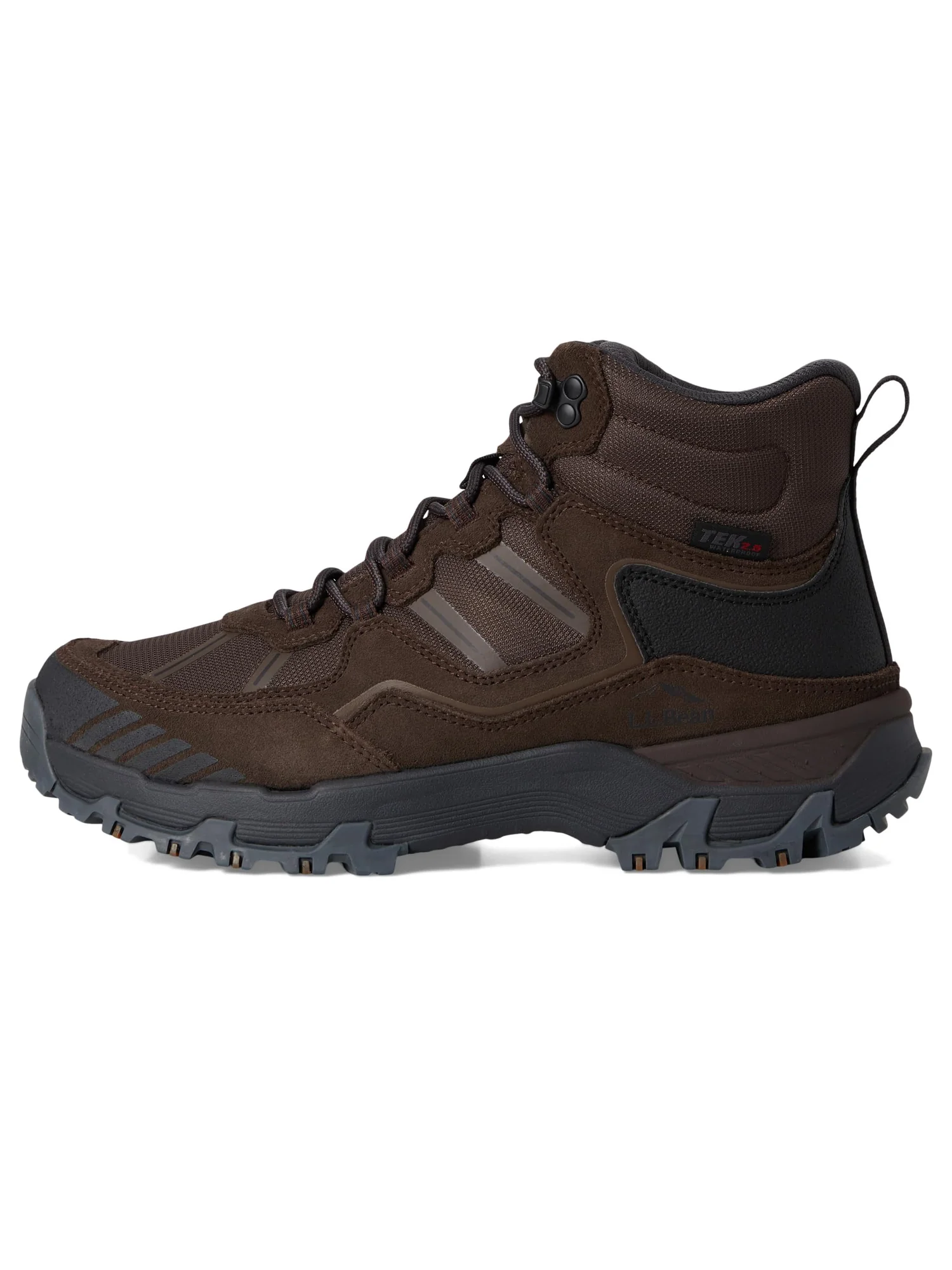 Ботинки L.L.Bean Trail Model X Mid Waterproof Hiker — изображение 4 из 7, коричневый