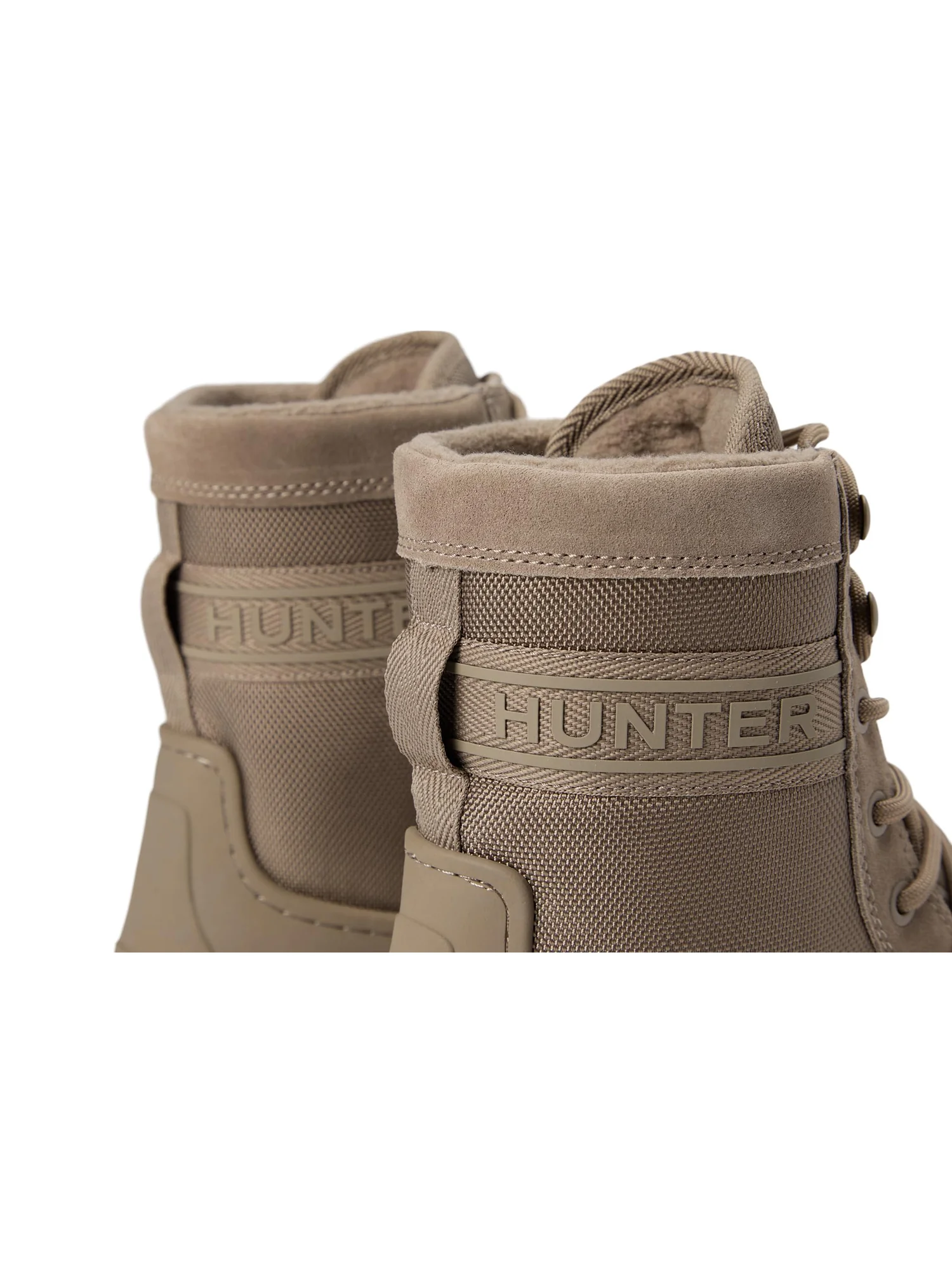 Мужские ботинки Hunter London высокие комбинированные — изображение 6 из 7, бежевый
