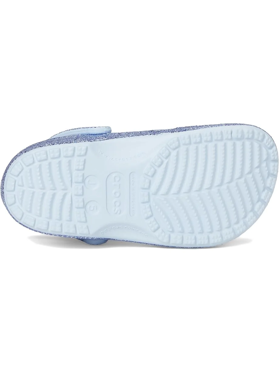 Сабо Crocs Kids Classic Glitter Clogs — изображение 3 из 7, синий