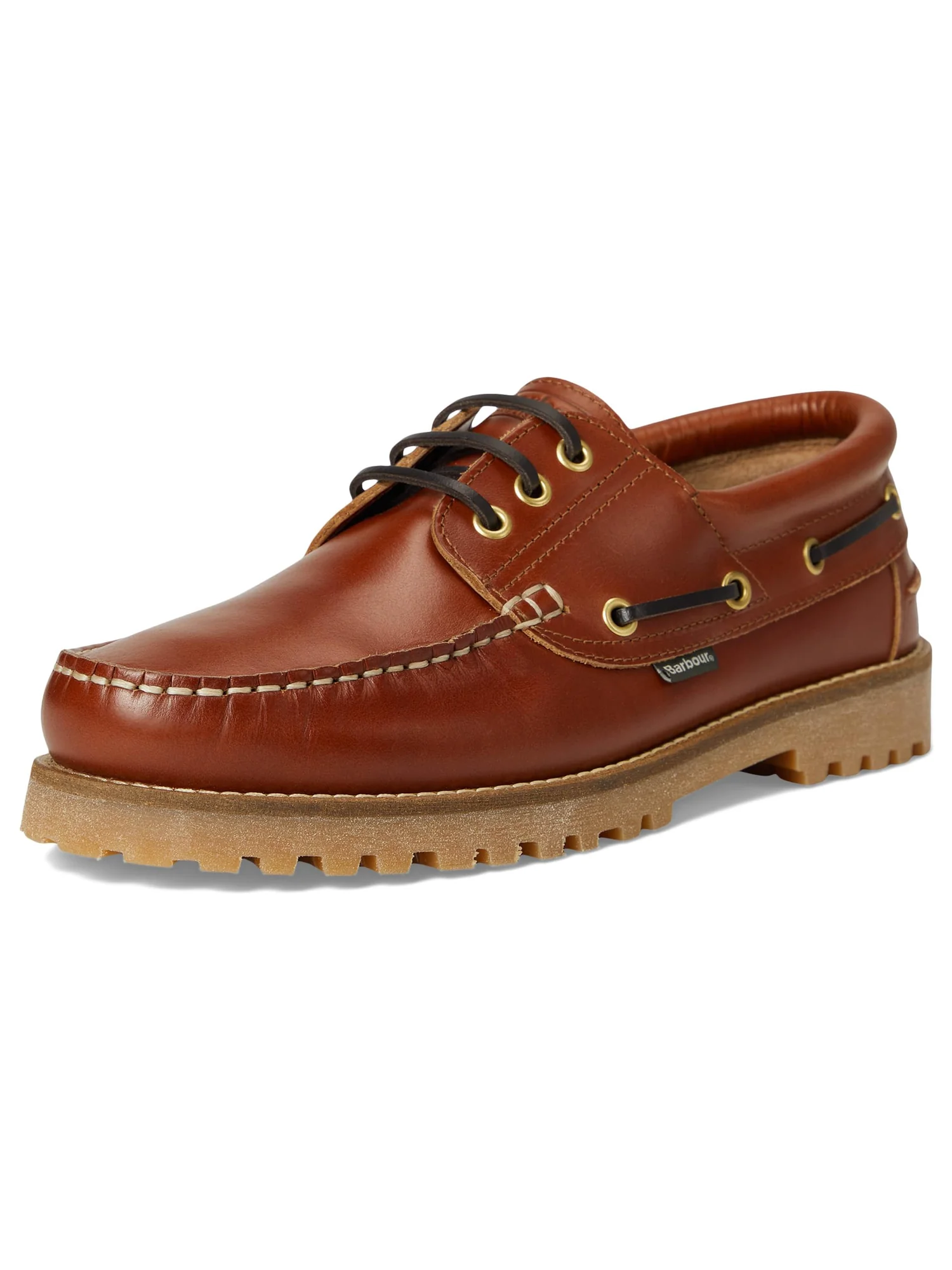 Кроссовки Barbour Barbour Deck Boat Shoes — изображение 7 из 7, желто-коричневый
