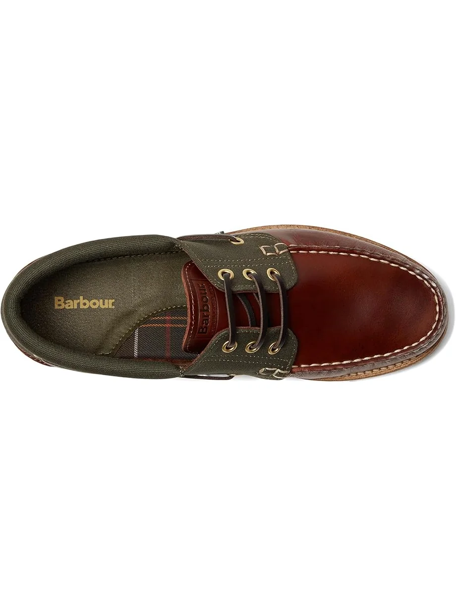 Кроссовки Barbour Barbour Deck Boat Shoes — изображение 2 из 7, махагони