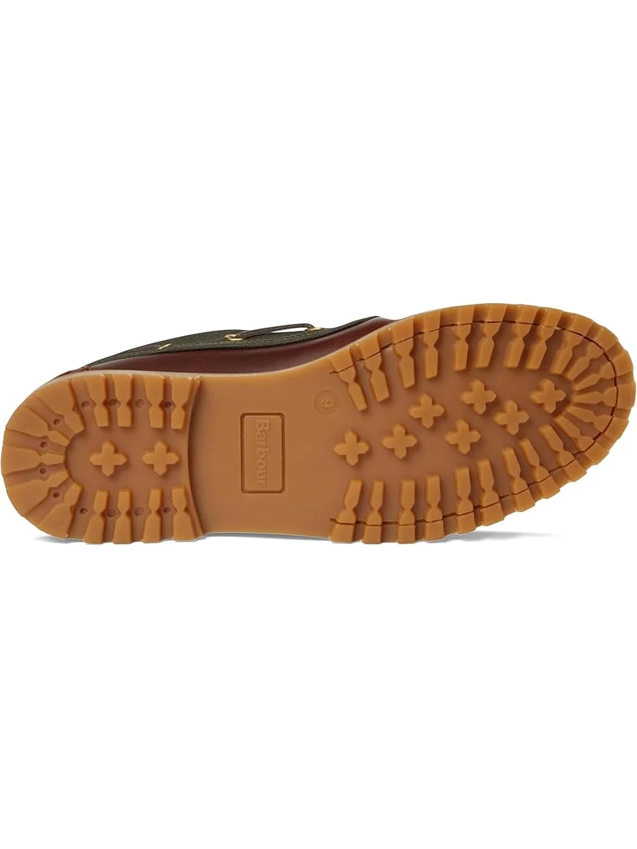 Кроссовки Barbour Barbour Deck Boat Shoes — изображение 3 из 7, махагони