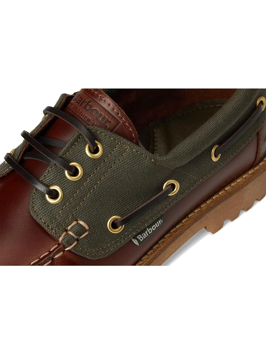Кроссовки Barbour Barbour Deck Boat Shoes — изображение 6 из 7, махагони