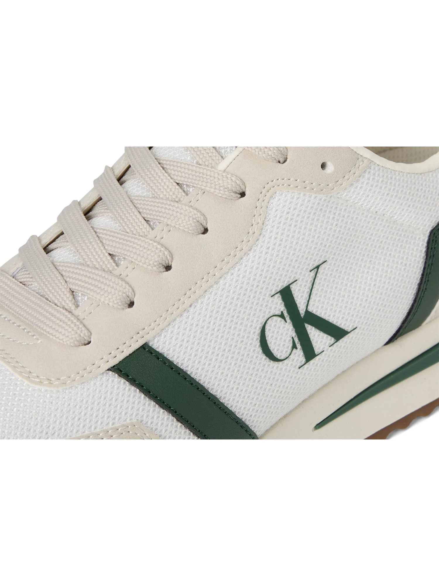 Кроссовки Calvin Klein Picio — изображение 6 из 7, белый/темный зеленый