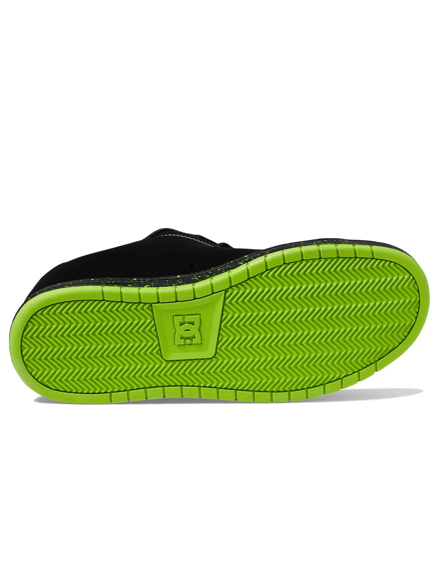 Кроссовки DC Gaveler Casual Low Top Skate Shoes Sneakers — изображение 3 из 6, черный/зеленый