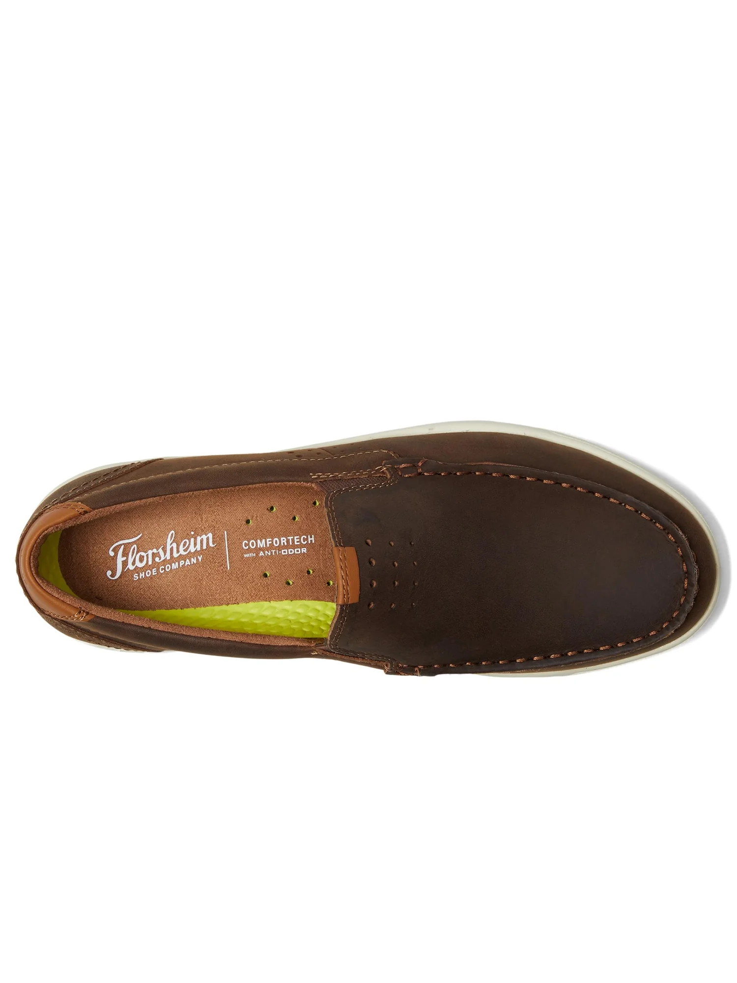 Кроссовки Florsheim Crossover Moc Toe Slip-On — изображение 2 из 7, коричневый