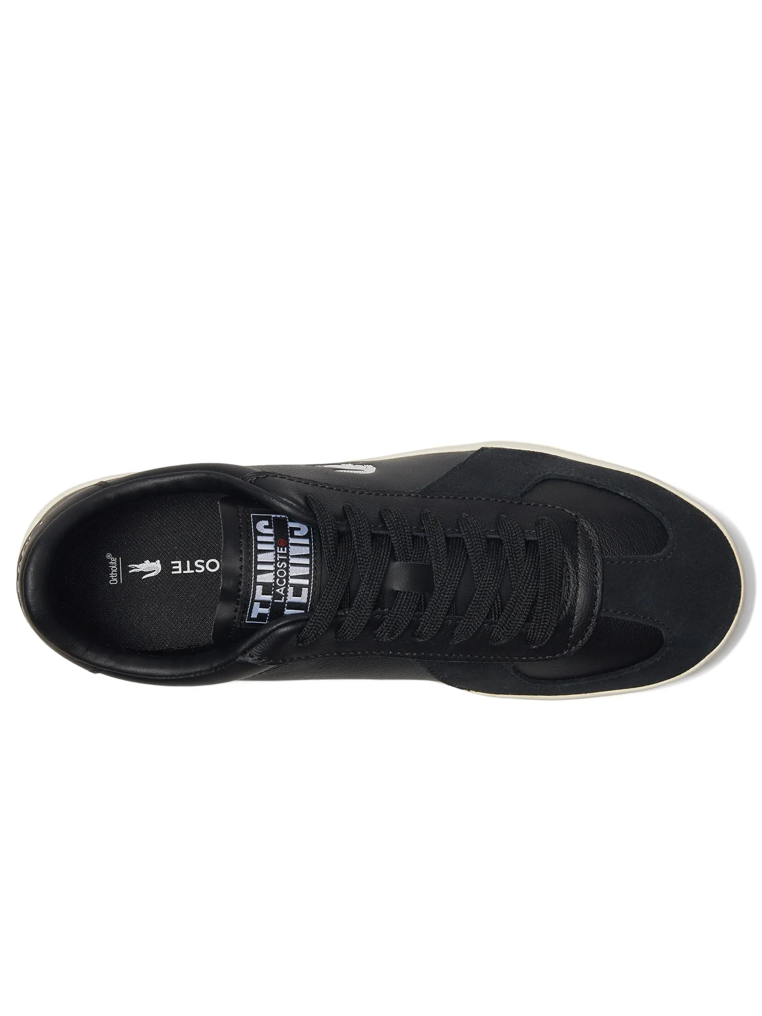 Кроссовки Lacoste Baseshot Pro Sneakers — изображение 2 из 7, черный/белый