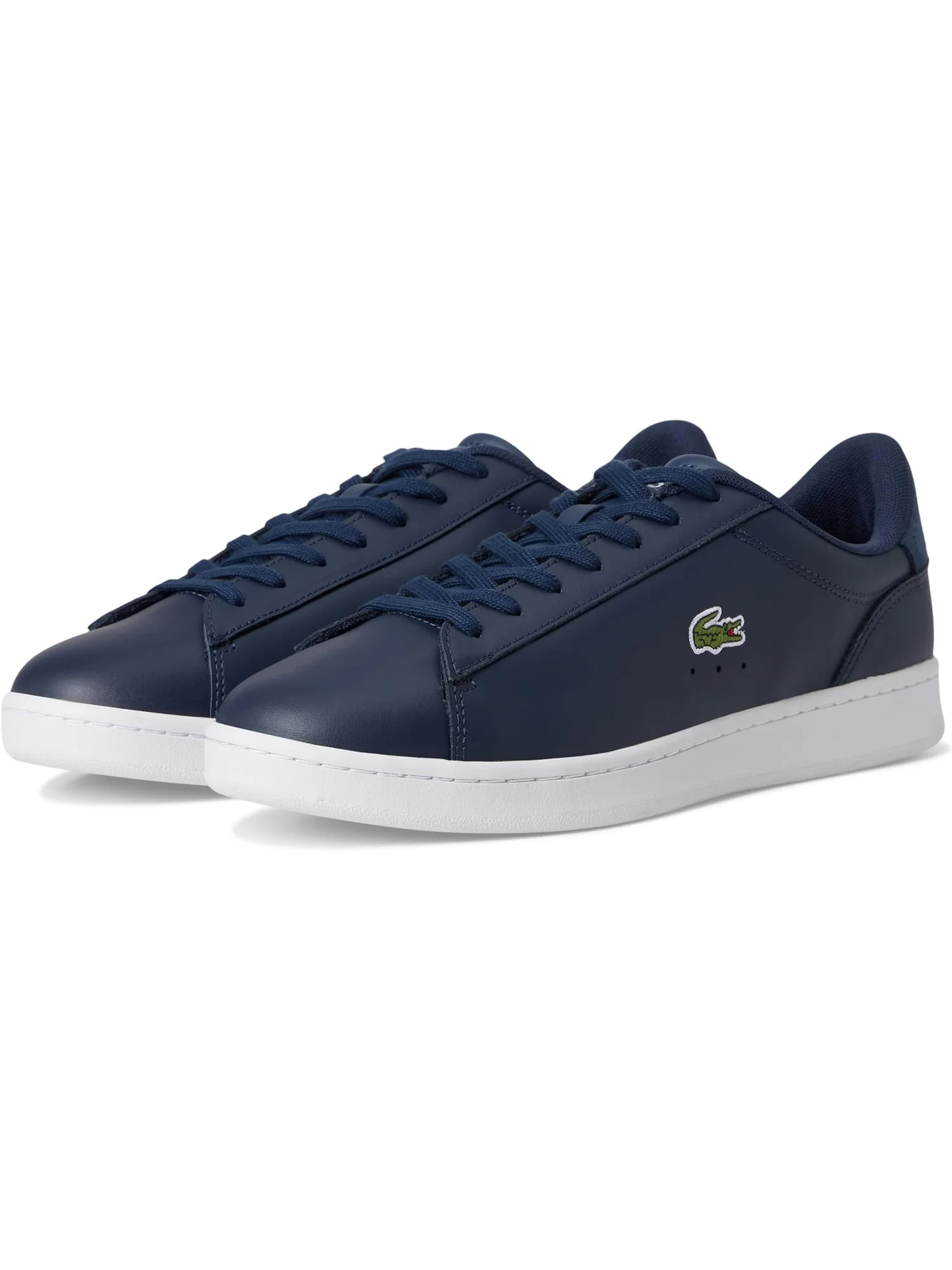 Кроссовки Lacoste Carnaby Set Trainers — изображение 1 из 7, темно-синий/белый