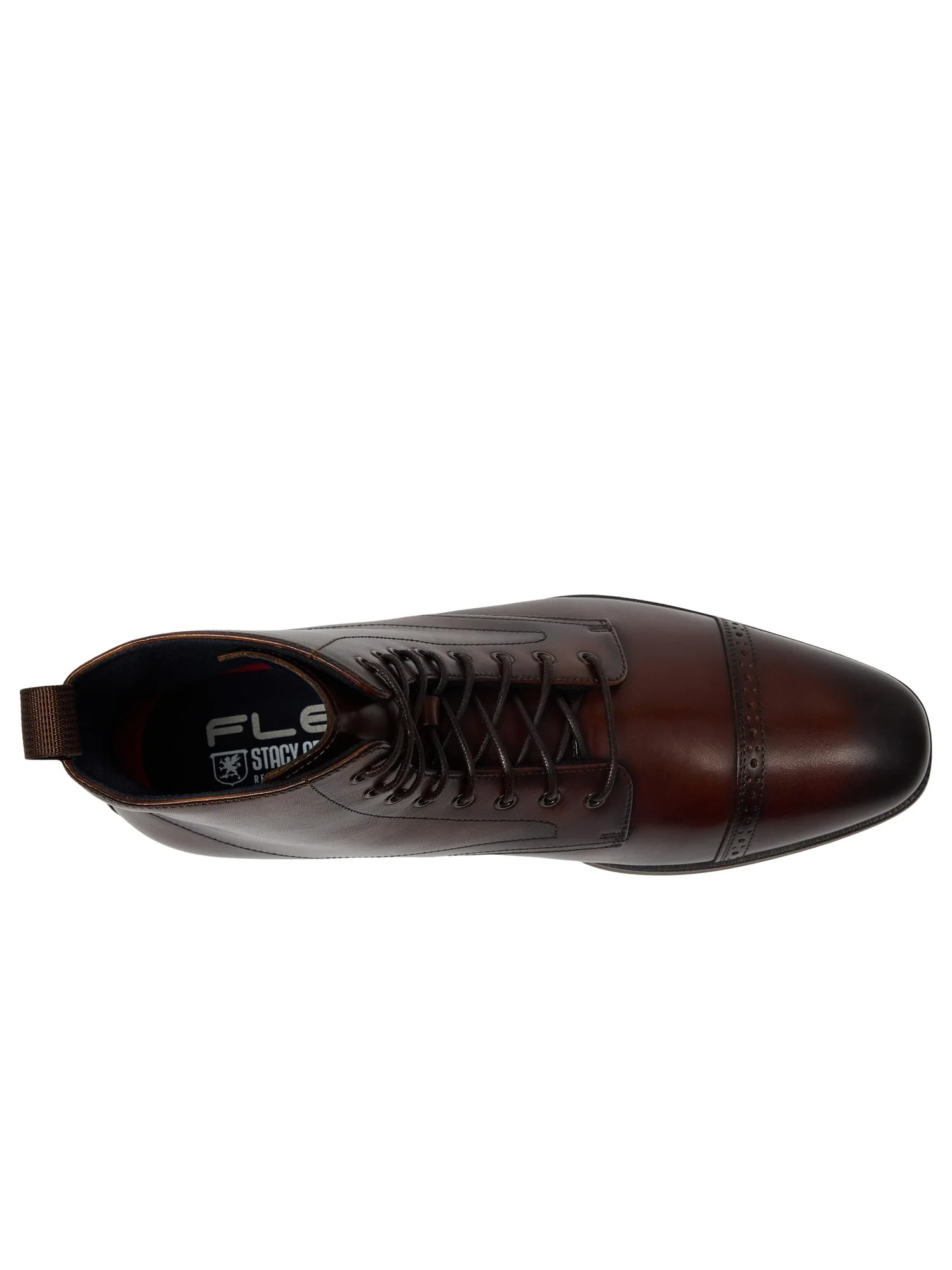 Ботинки Stacy Adams Henry Cap Toe Lace-Up Boot — изображение 2 из 7, коричневый