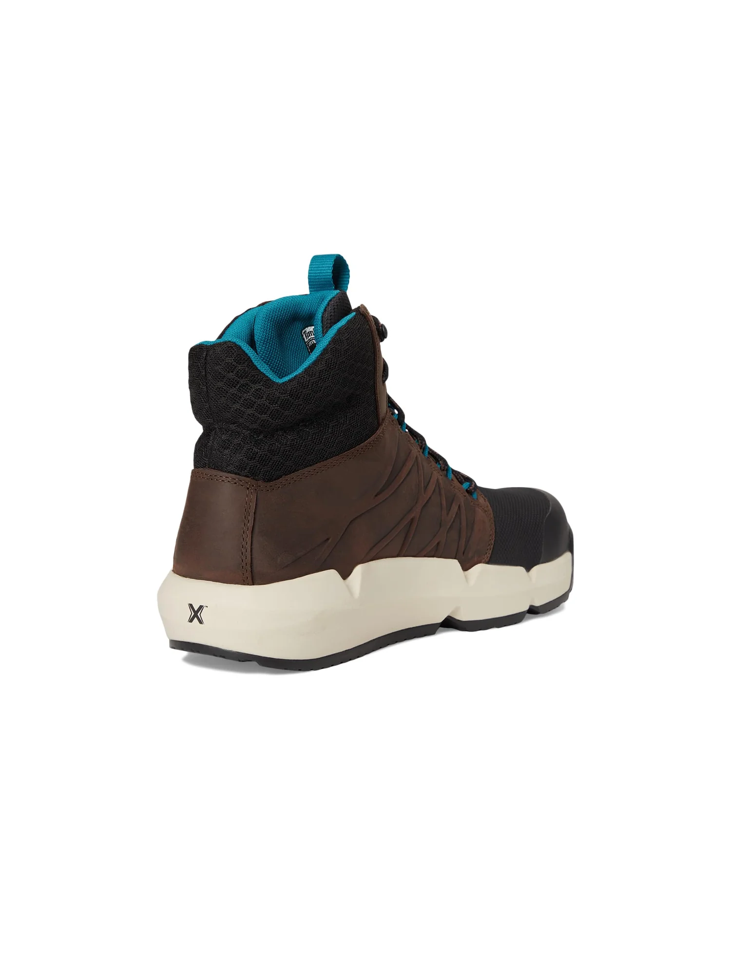 Ботинки мужские Timberland PRO Morphix водонепроницаемые комбинированные — изображение 5 из 7, коричнево-голубой
