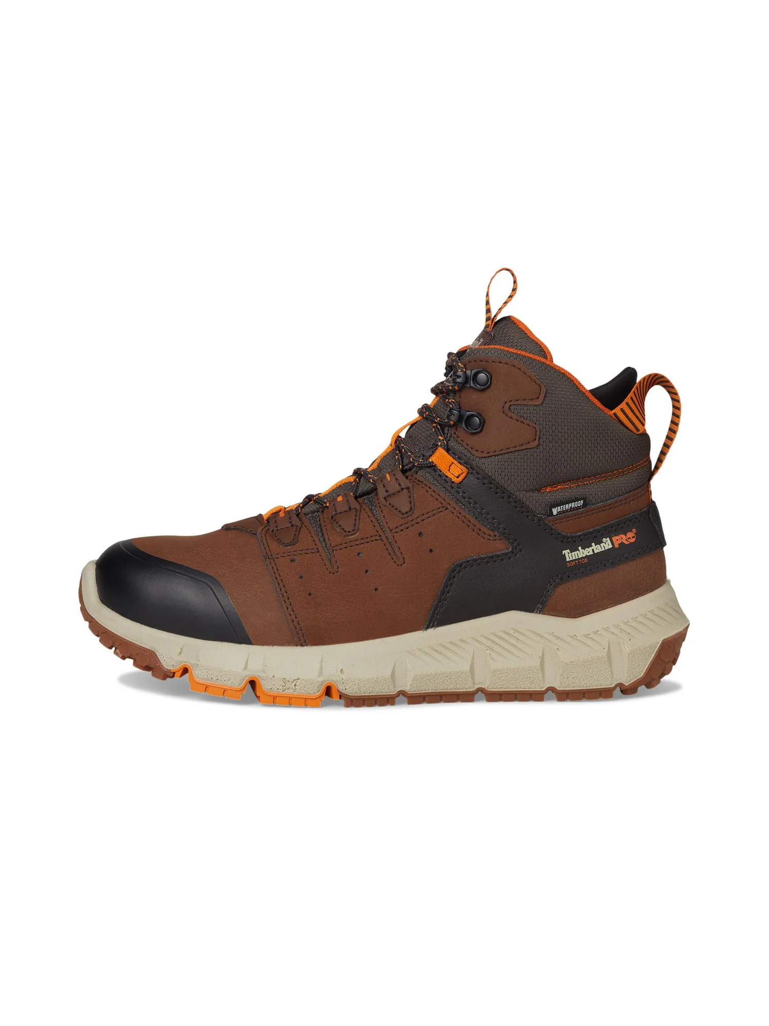 Ботинки мужские Timberland PRO Tempe Soft Toe водонепроницаемые — изображение 4 из 7, коричневый