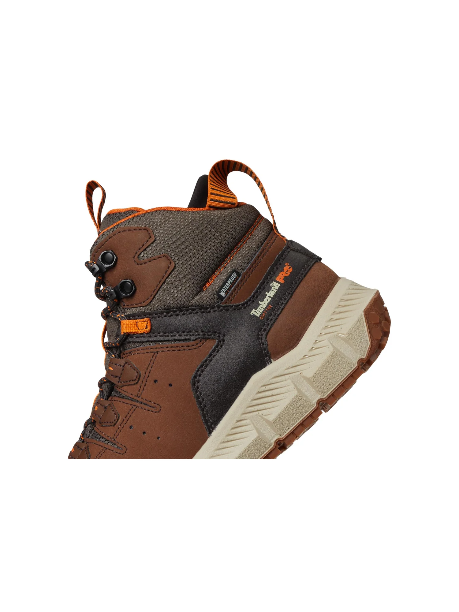 Ботинки мужские Timberland PRO Tempe Soft Toe водонепроницаемые — изображение 6 из 7, коричневый