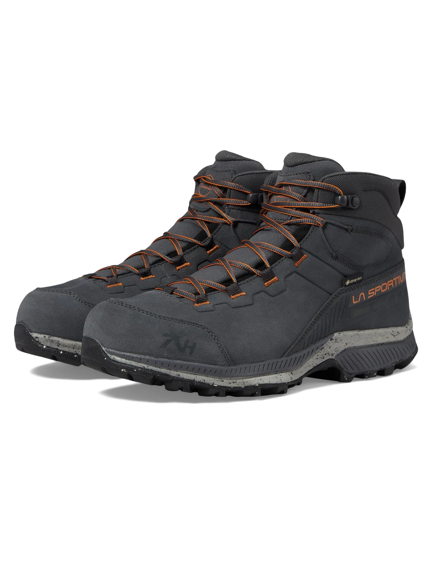 Ботинки La Sportiva TX Hike Mid Leather GTX, цвет Metal/Hawaiian Sun — оранжевый