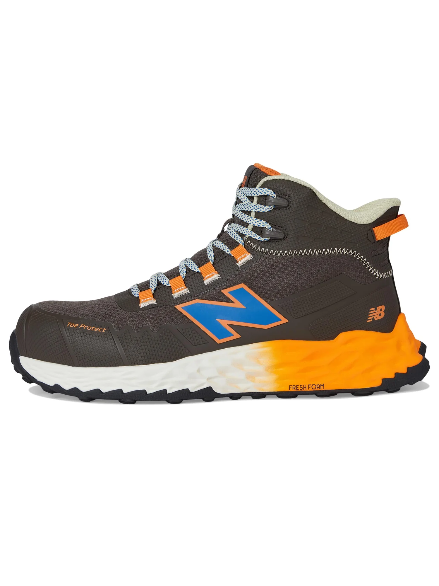 Ботинки New Balance Work & Safety Cremorne Fresh Foam Mid - Composite Toe — изображение 4 из 7, шоколад