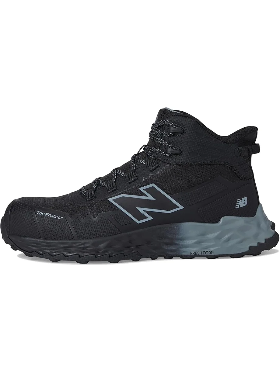 Кроссовки New Balance Work & Safety Cremorne Fresh Foam Mid - Composite Toe — изображение 4 из 7, черный/серый