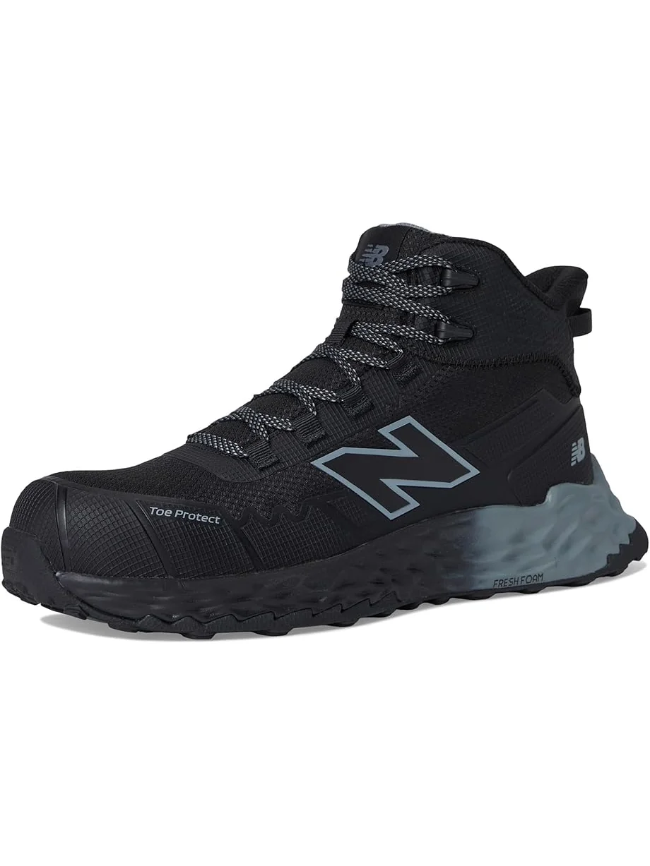 Кроссовки New Balance Work & Safety Cremorne Fresh Foam Mid - Composite Toe — изображение 7 из 7, черный/серый