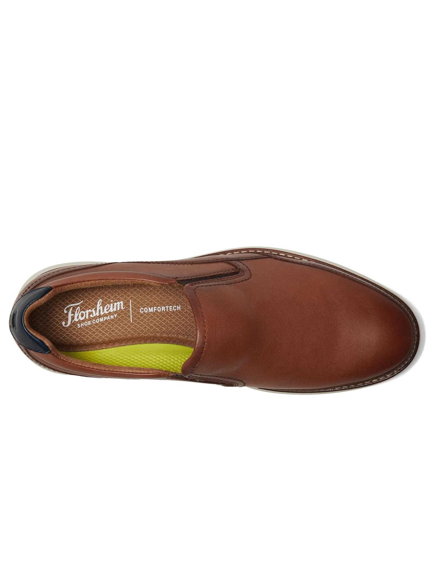 Лоферы Florsheim Launch Moc Toe Slip-On — изображение 2 из 7, коньячный мульти