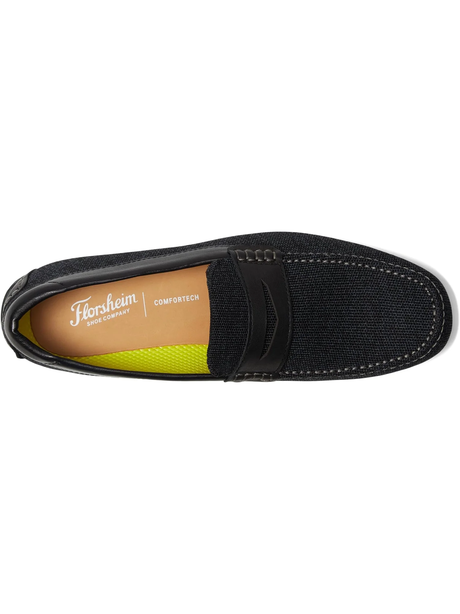 Лоферы Florsheim Men's Motor Knit Moc Toe Penny Driver — изображение 2 из 7, черный
