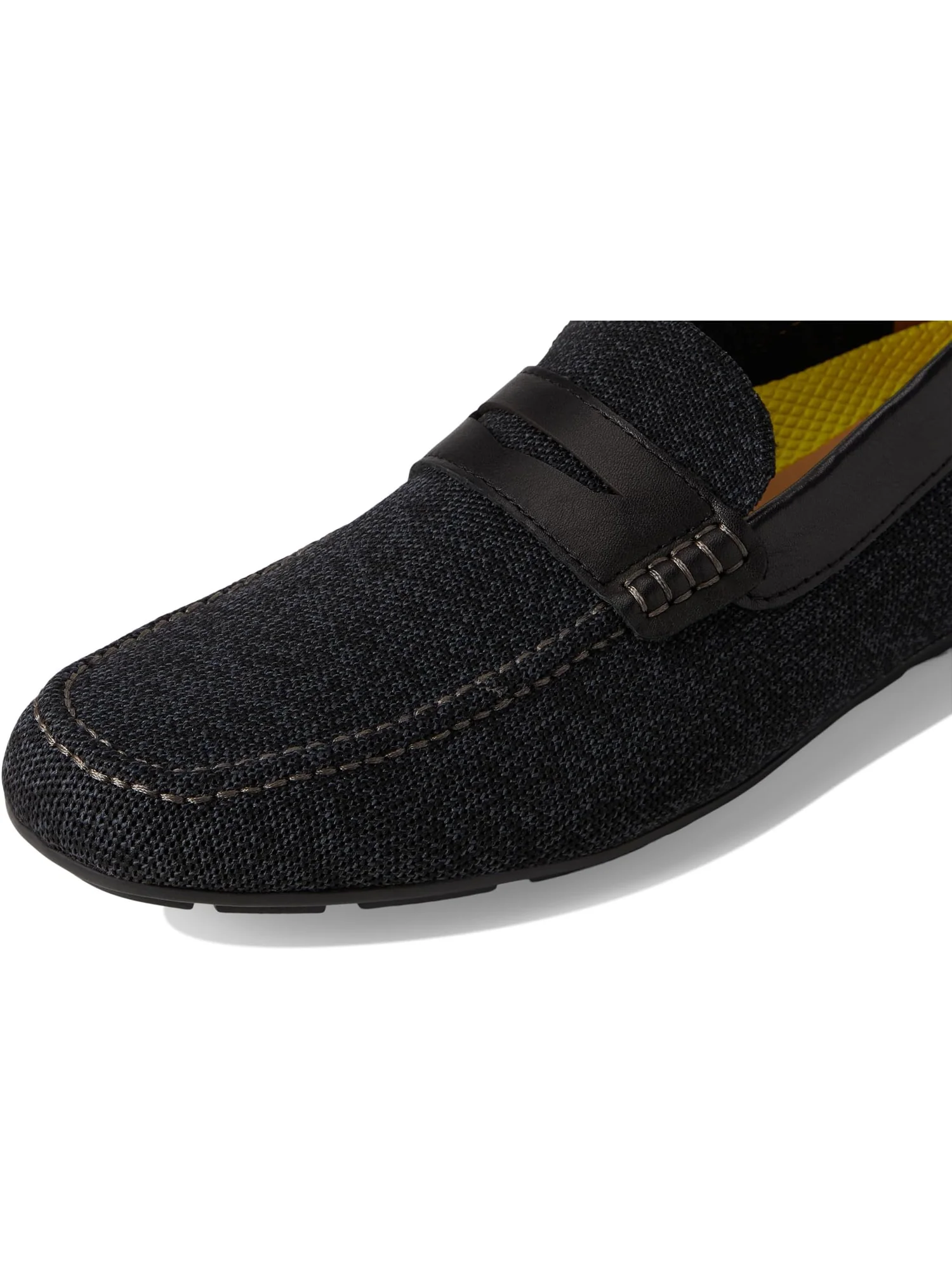 Лоферы Florsheim Men's Motor Knit Moc Toe Penny Driver — изображение 6 из 7, черный