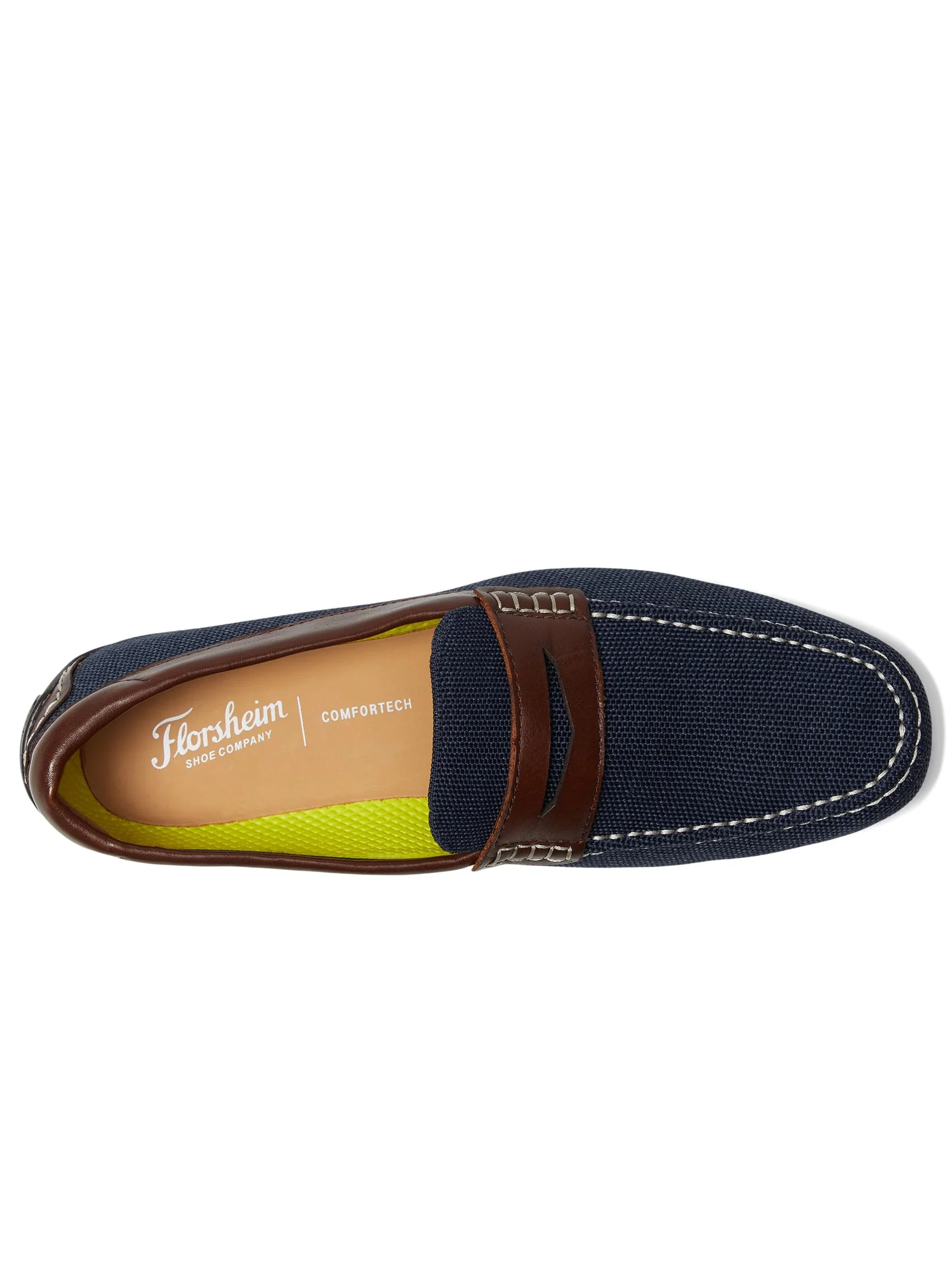 Лоферы Florsheim Motor Knit Moc Toe Penny Driver — изображение 2 из 7, темно-синий мульти