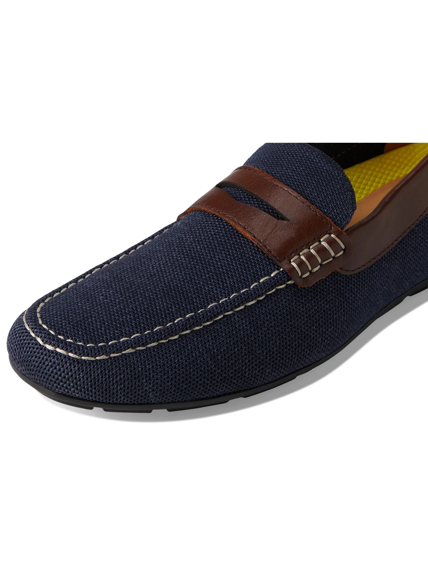 Лоферы Florsheim Motor Knit Moc Toe Penny Driver — изображение 6 из 7, темно-синий мульти