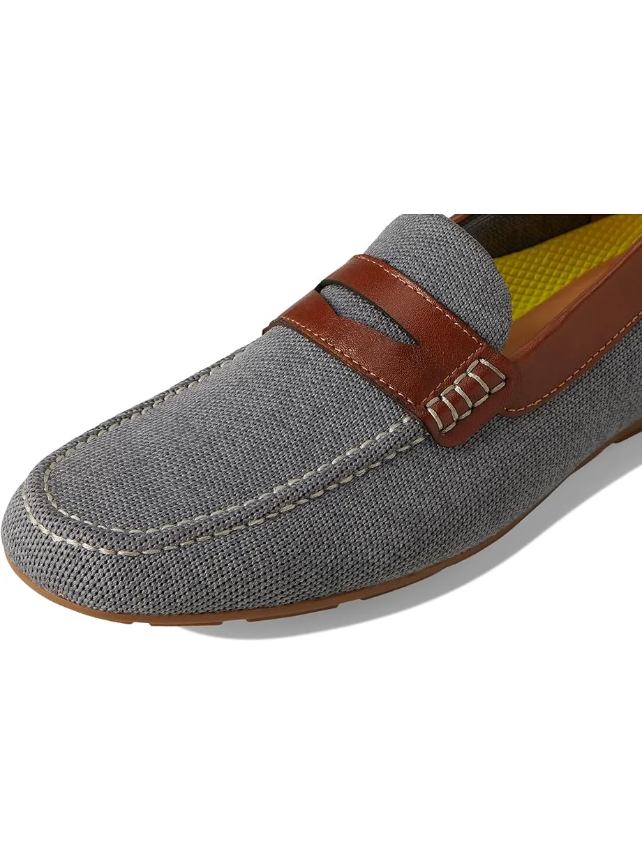 Лоферы Florsheim Motor Knit Moc Toe Penny Driver — изображение 6 из 7, серый мульти
