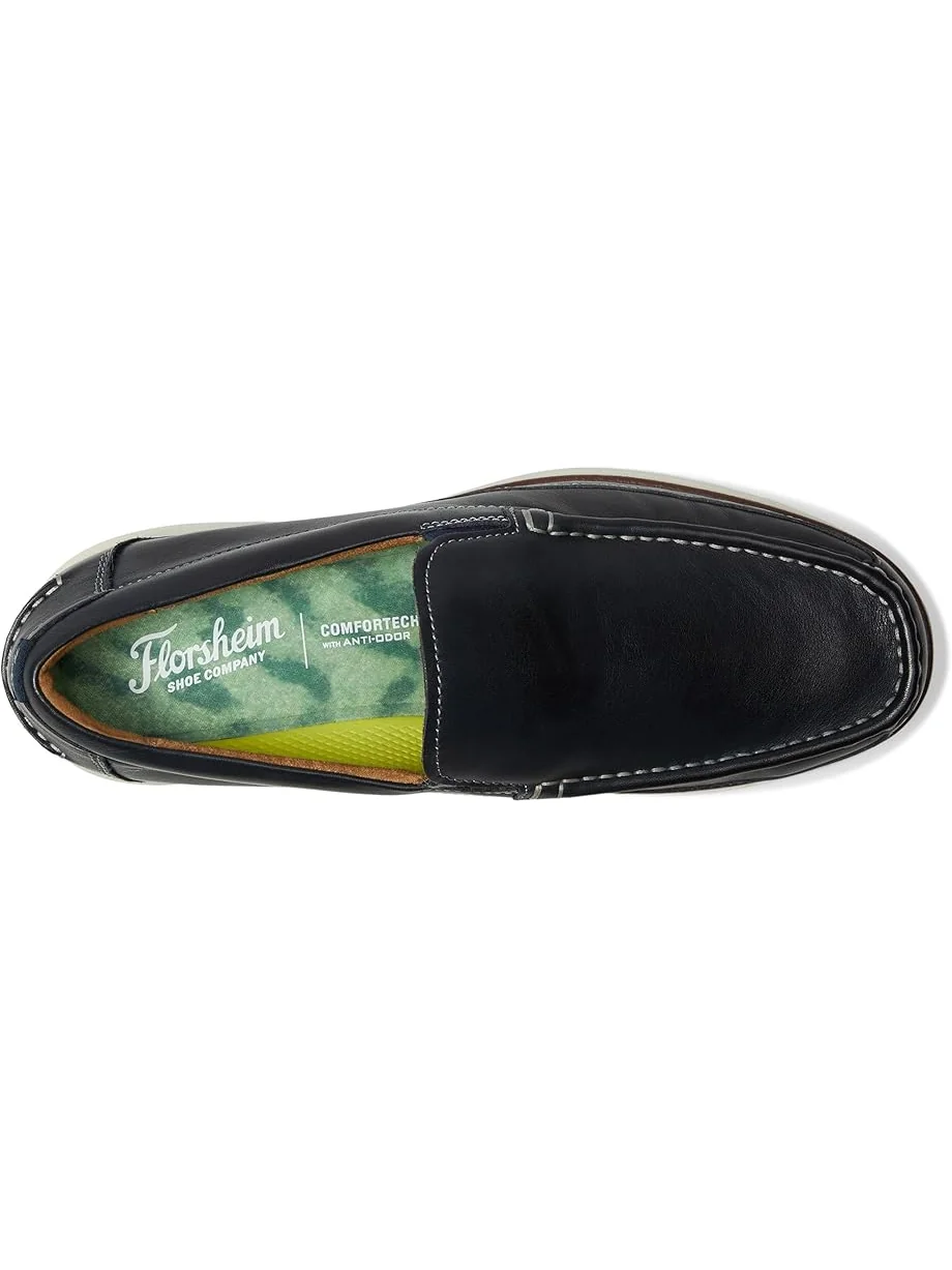 Лоферы Florsheim Tropics Moc Toe Venetian Slip-On — изображение 2 из 7, темно-синий