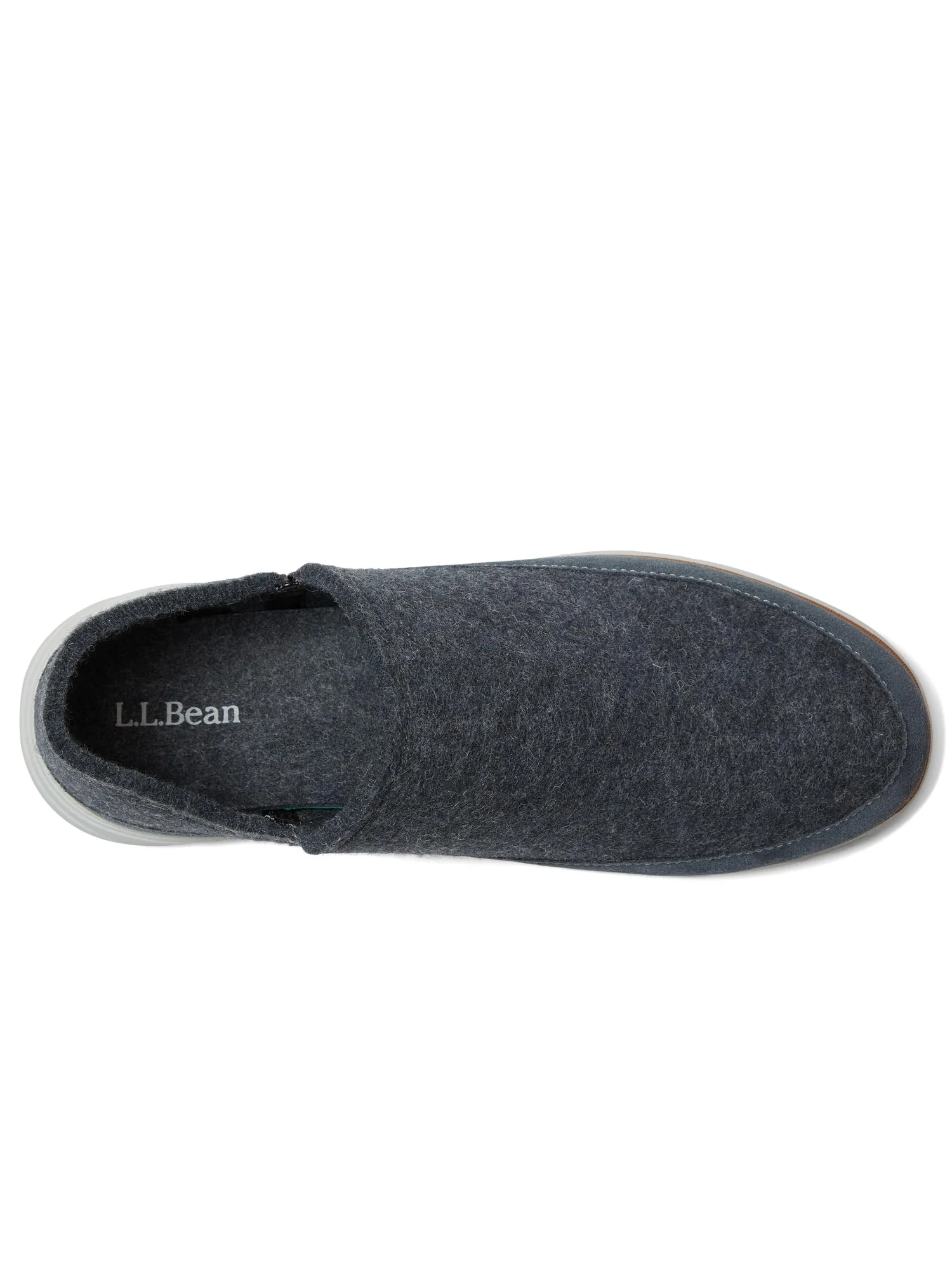 Лоферы L.L.Bean Downeast Slip On Wool — изображение 2 из 7, железный