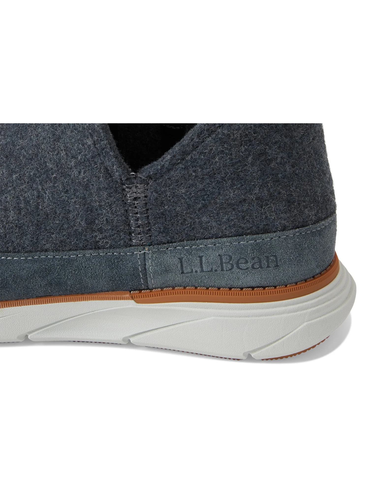 Лоферы L.L.Bean Downeast Slip On Wool — изображение 6 из 7, железный