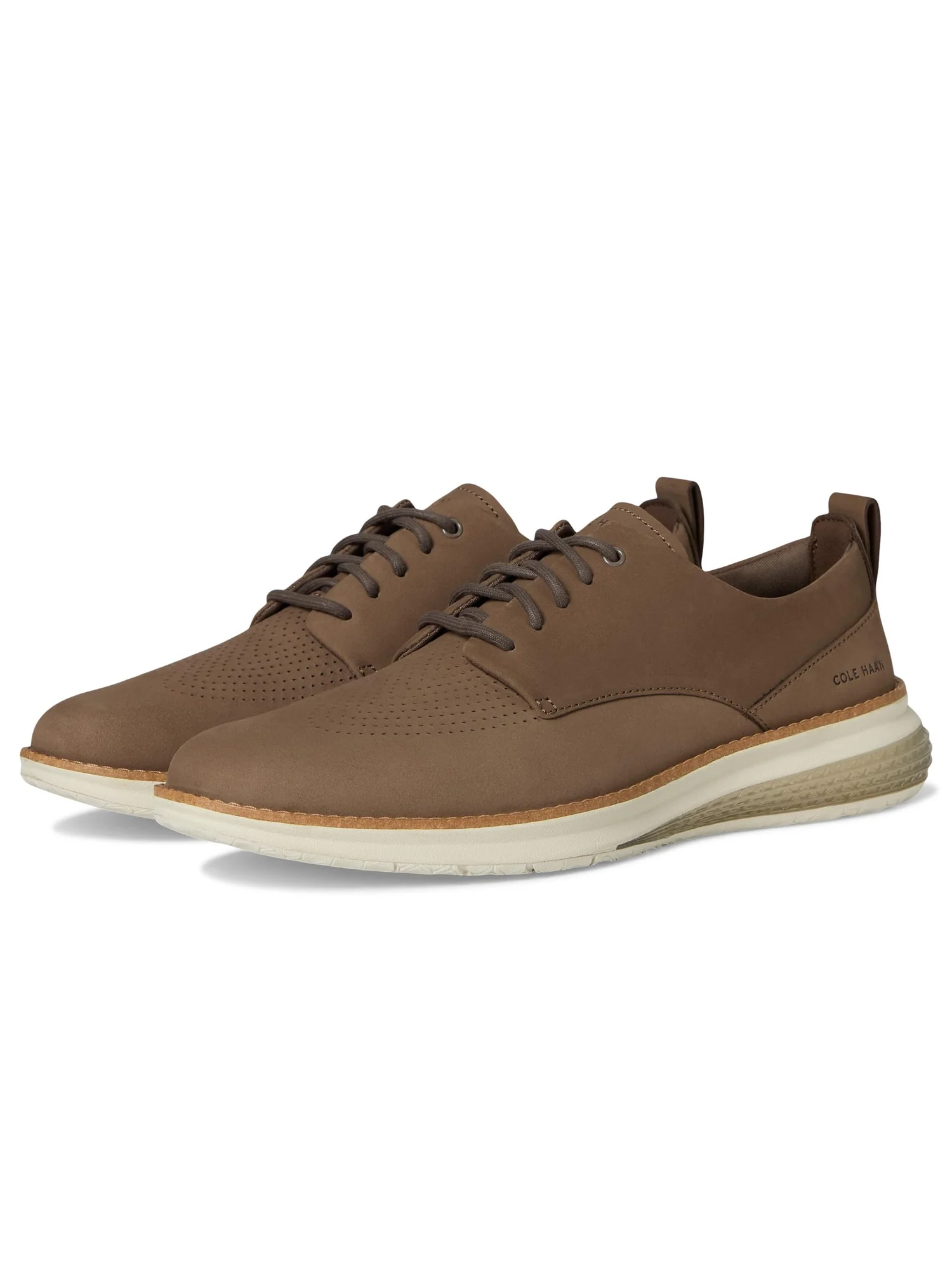 Оксфорды Cole Haan Originalgrand Energy Weave Plain Toe Oxford, цвет Morel Nubuck/Irish Coffee