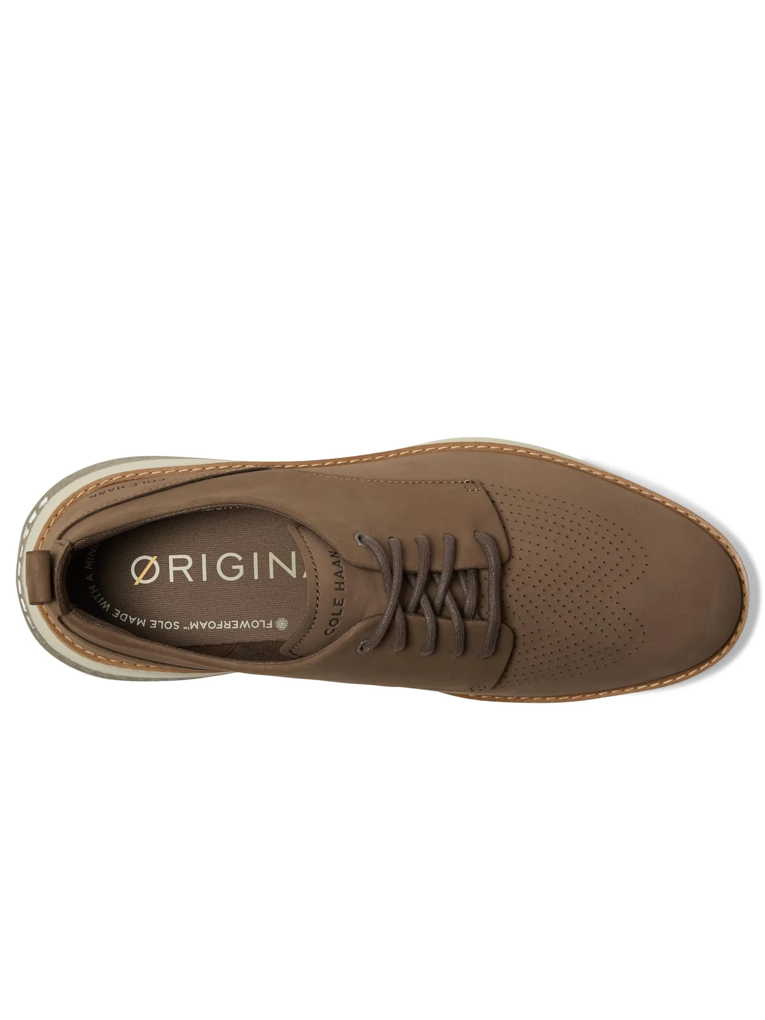 Оксфорды Cole Haan Originalgrand Energy Weave Plain Toe Oxford, цвет Morel Nubuck/Irish Coffee — изображение 2 из 7