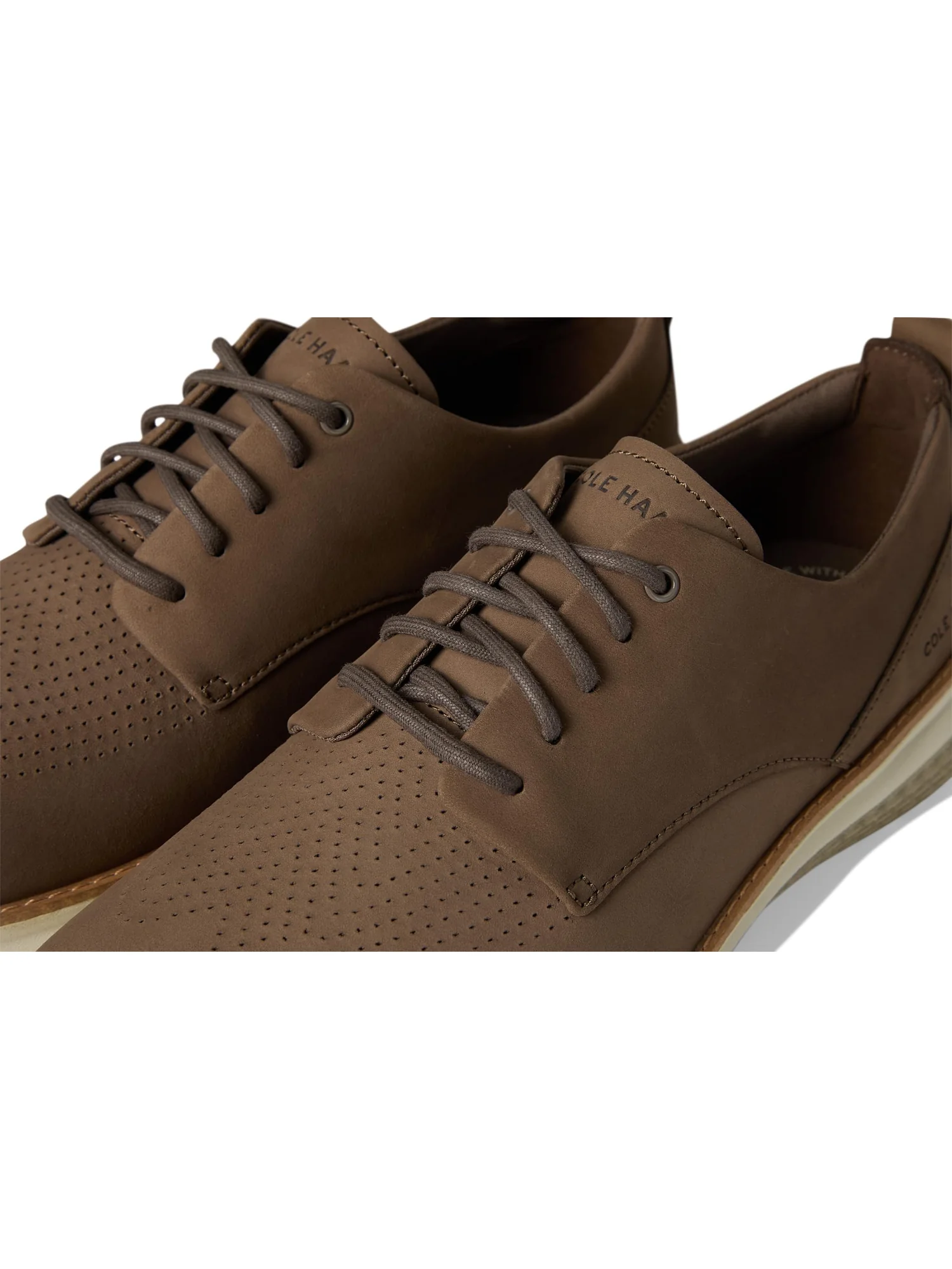 Оксфорды Cole Haan Originalgrand Energy Weave Plain Toe Oxford, цвет Morel Nubuck/Irish Coffee — изображение 6 из 7