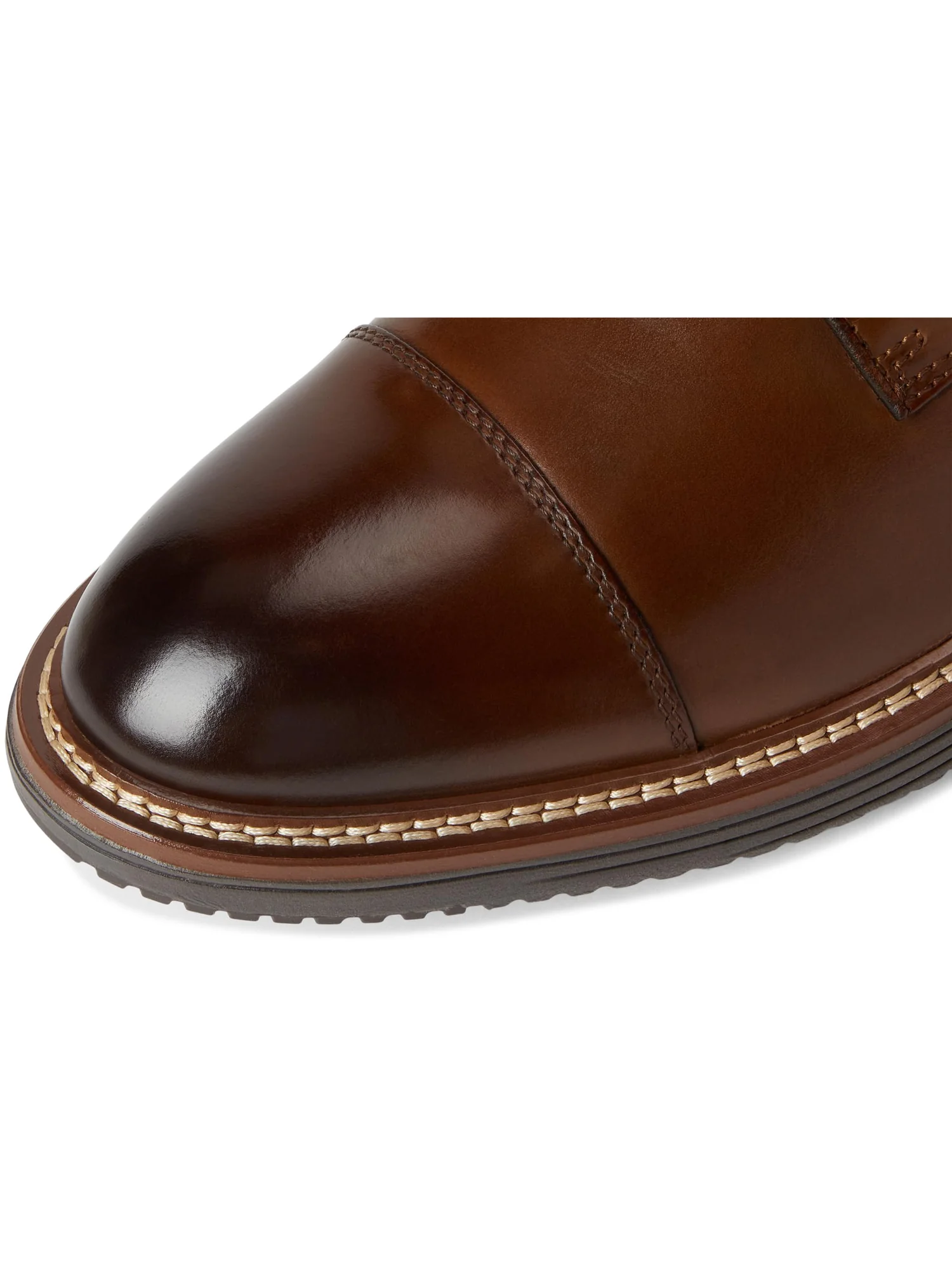 Оксфорды Johnston & Murphy Upton Cap Toe — изображение 6 из 7, бежевый