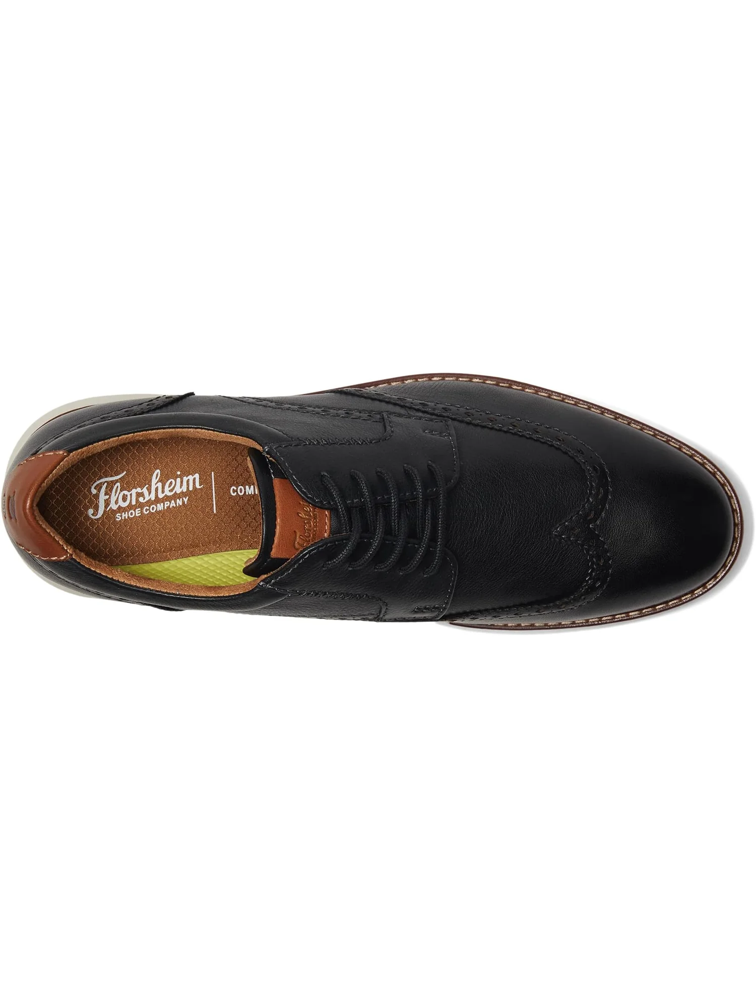 Оксфорды Florsheim Men's Launch Wing Tip Oxford — изображение 2 из 7, черный мульти