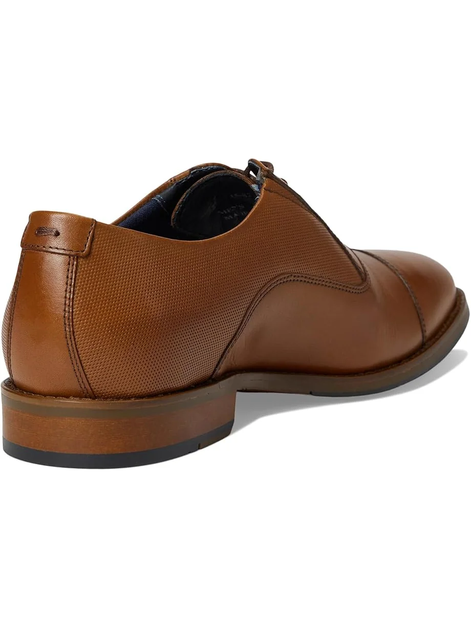 Оксфорды Johnston & Murphy Landry Embossed Cap Toe — изображение 5 из 7, бежевый