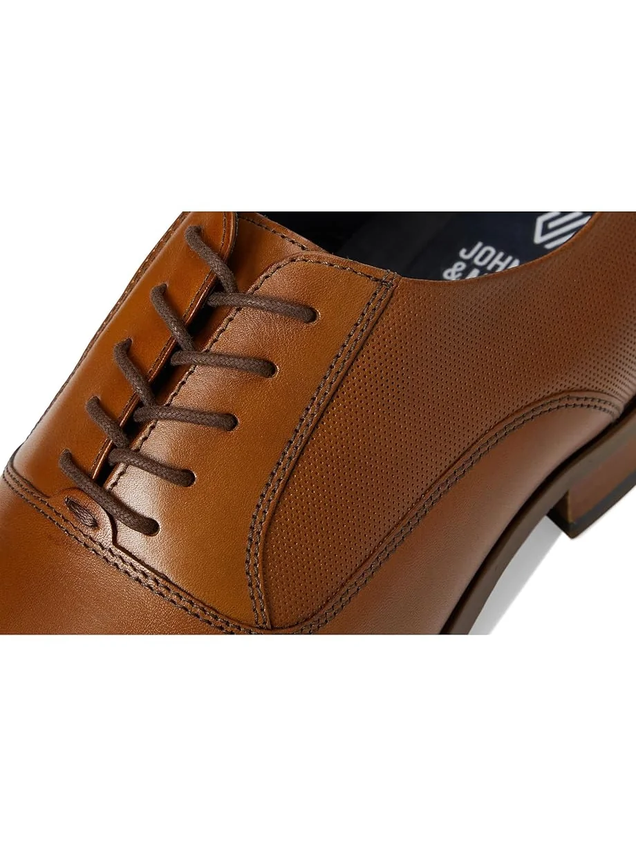 Оксфорды Johnston & Murphy Landry Embossed Cap Toe — изображение 6 из 7, бежевый