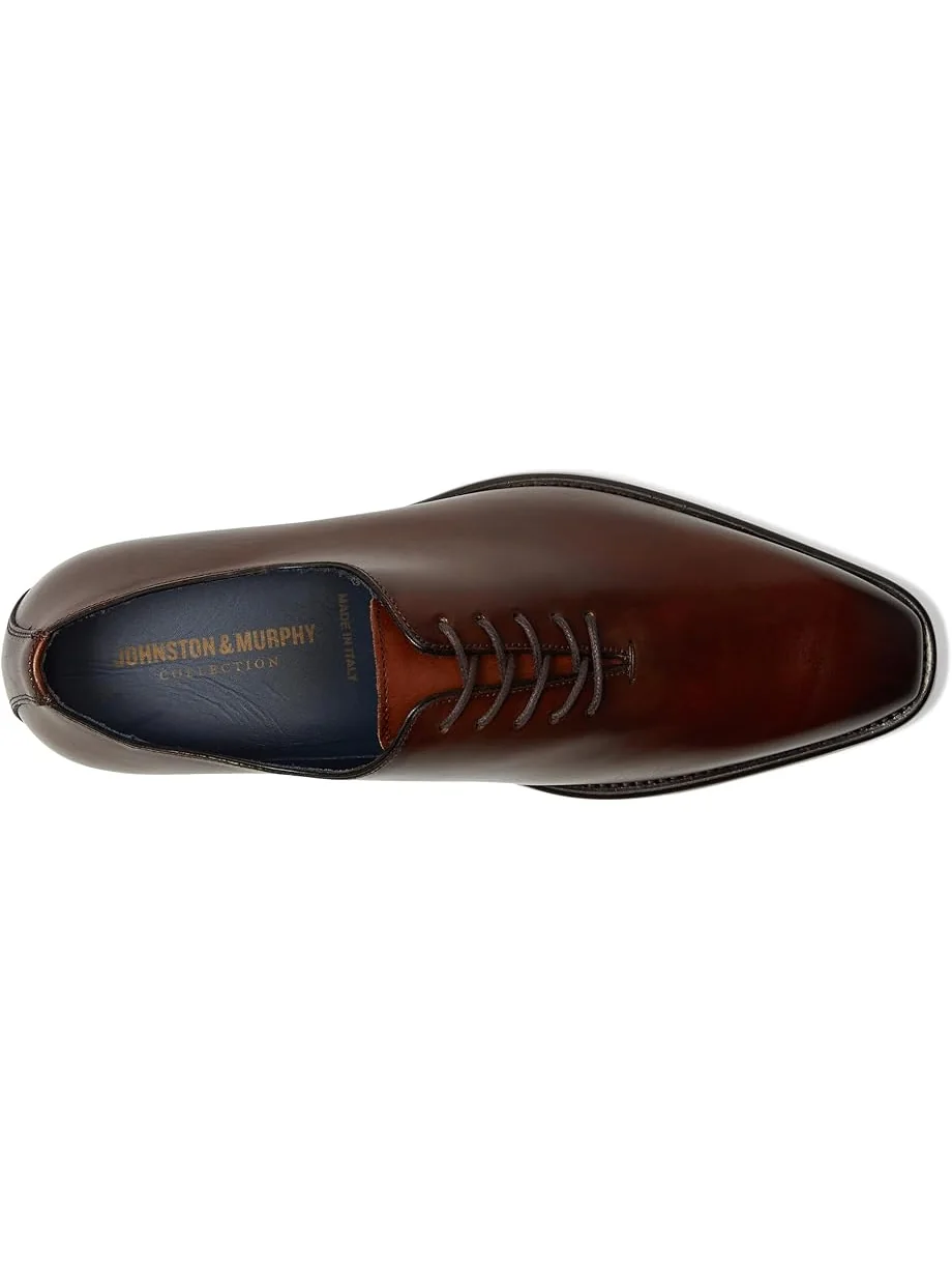 Оксфорды Johnston & Murphy Collection Larson One-Piece Plain Toe — изображение 2 из 7, махагони