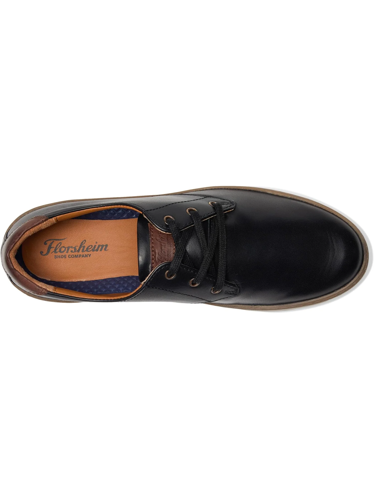 Оксфорды Florsheim Men's Caper Plain Toe Sneaker Oxford — изображение 2 из 7, черный