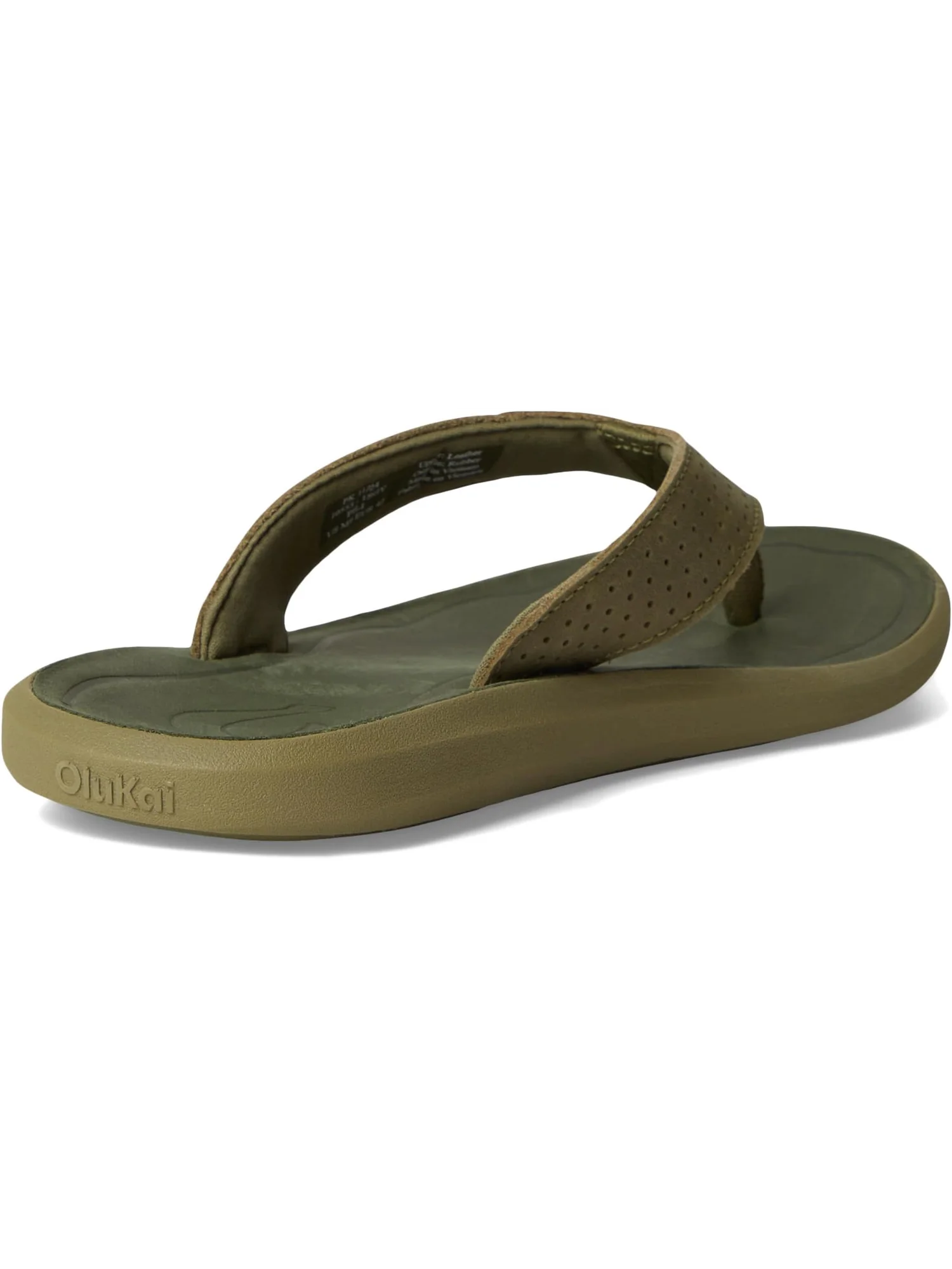 Сандалии OluKai Men's Pili — изображение 5 из 7, глубокий зеленый
