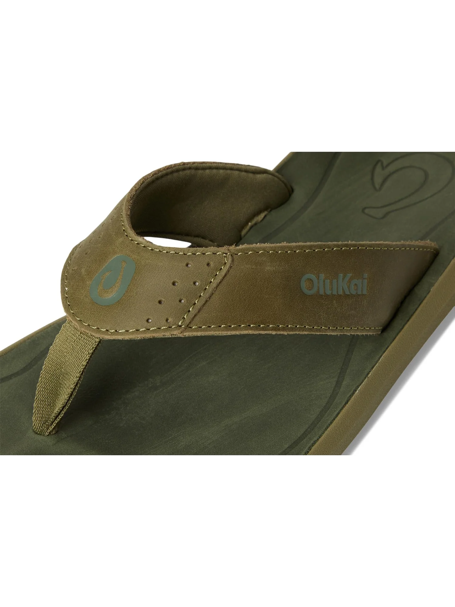 Сандалии OluKai Men's Pili — изображение 6 из 7, глубокий зеленый