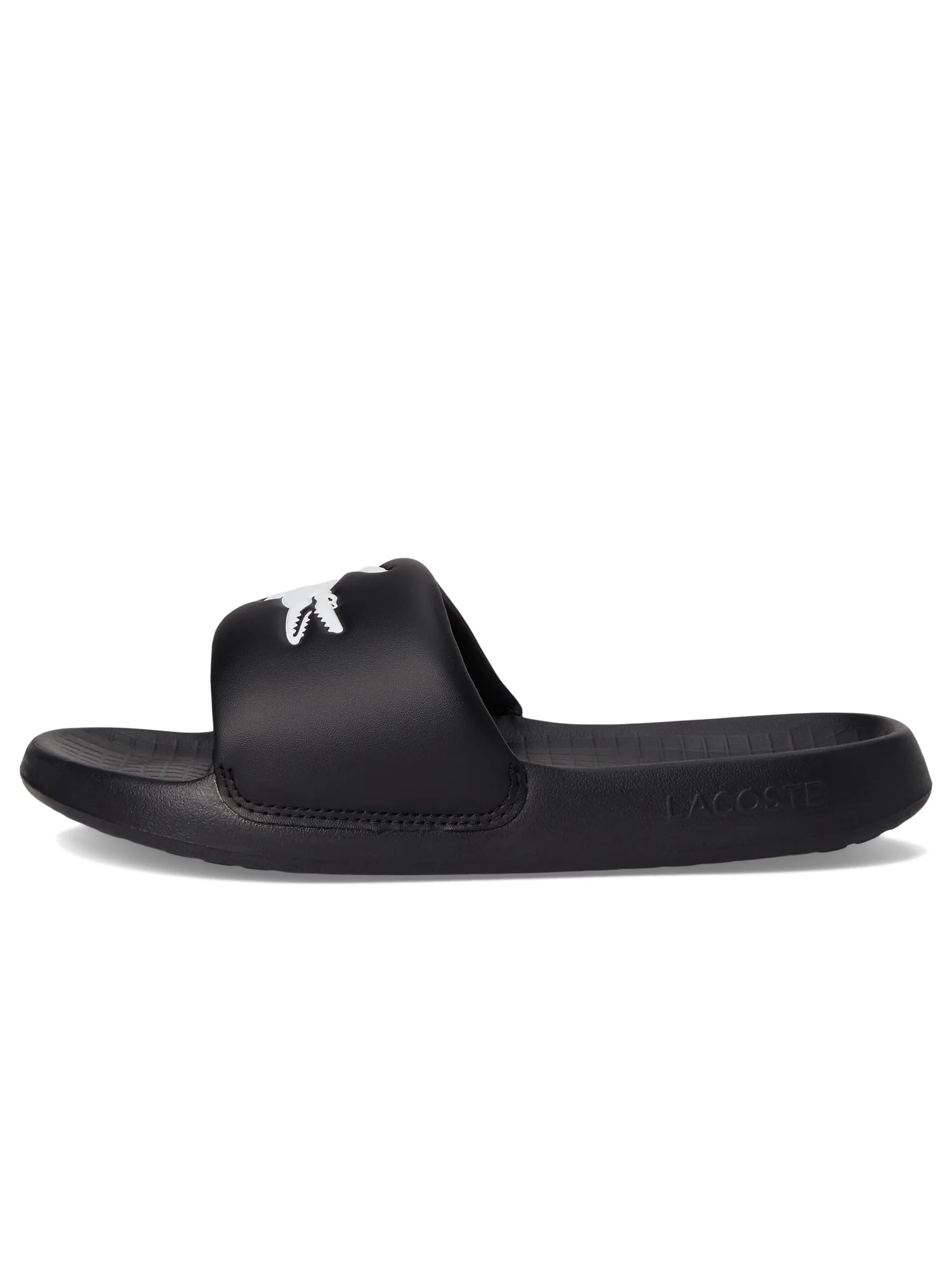 Сандалии Lacoste Serve Slide 1.0 — изображение 4 из 7, черный/белый